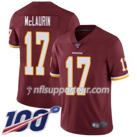 Maillot Homme Washington Redskins Terry McLaurin 17 Nike Rouge I 100th